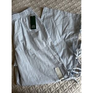 Wild Fable Blue White Striped Side Tie Pants Womens Small NWT